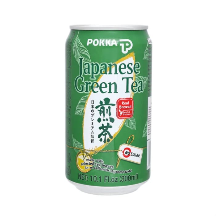 Green Tea Can (Pokka).
