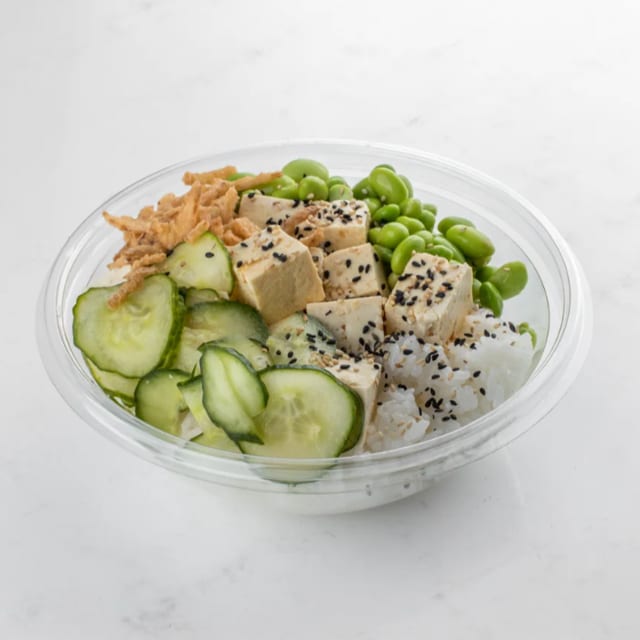 Baked Tofu Bowl.